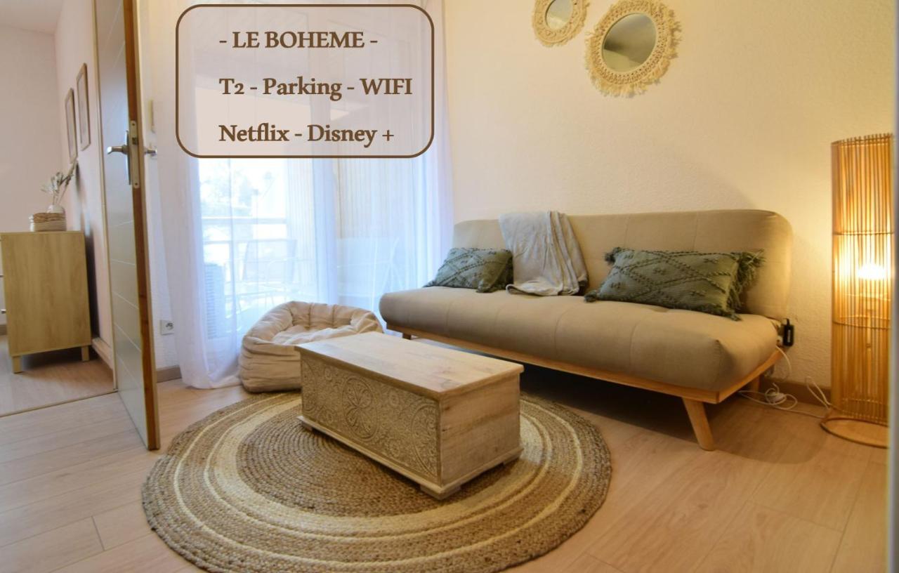 Ferienwohnung Le Boheme T2-Wifi-Calme-Parking Lourdes Exterior foto